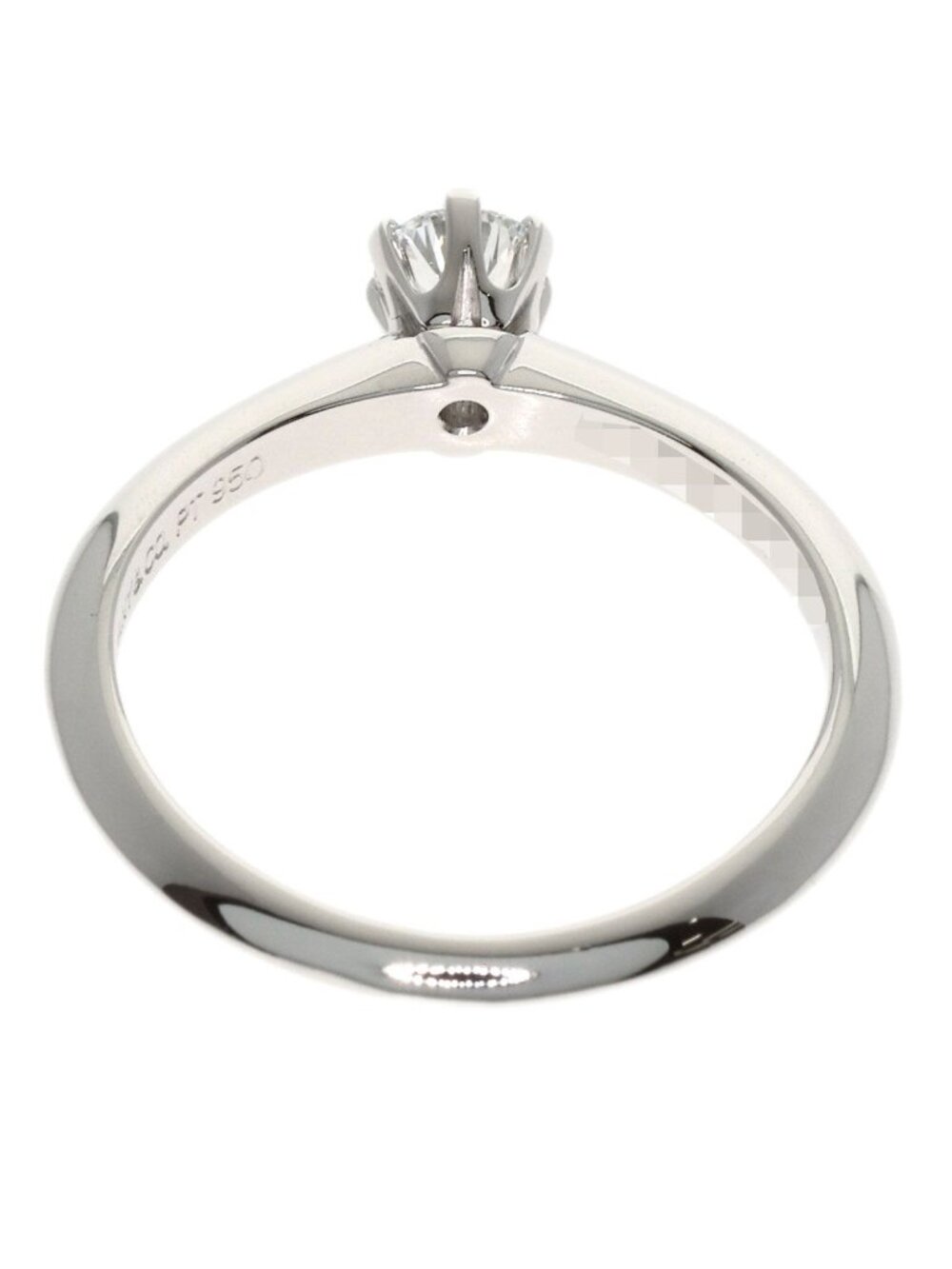 Tiffany & Co Solitaire Diamond Knife Edge F-if-vg Ring - Picture 5 of 12